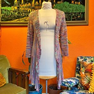 Craft box/ hippie rainbow sweater